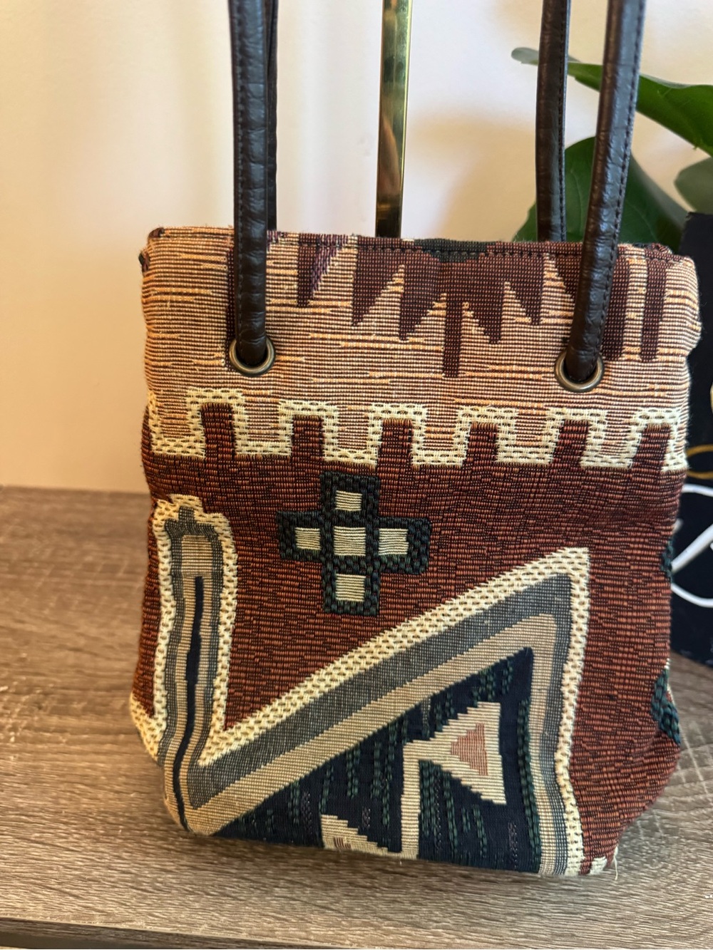 Nine West Vintage tapestry bag